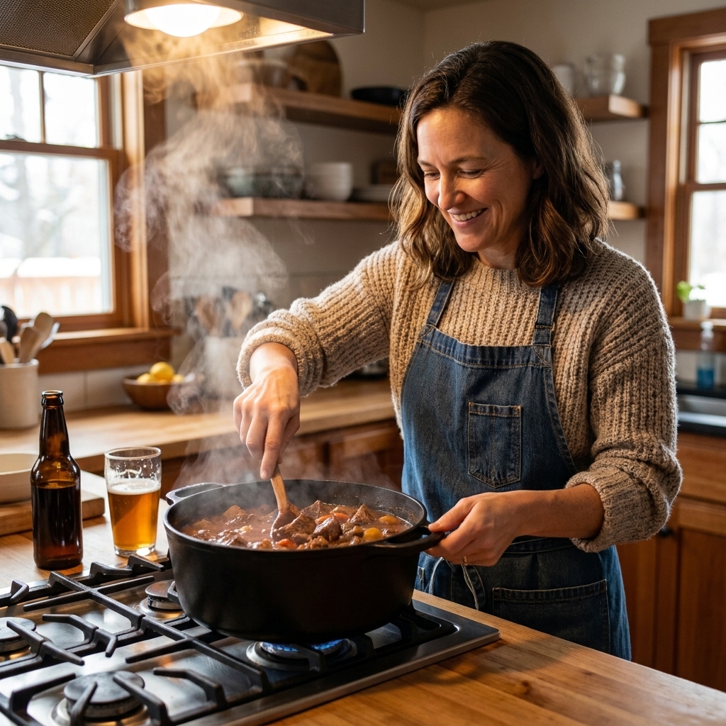 Cooking with Beer for Beef Stew