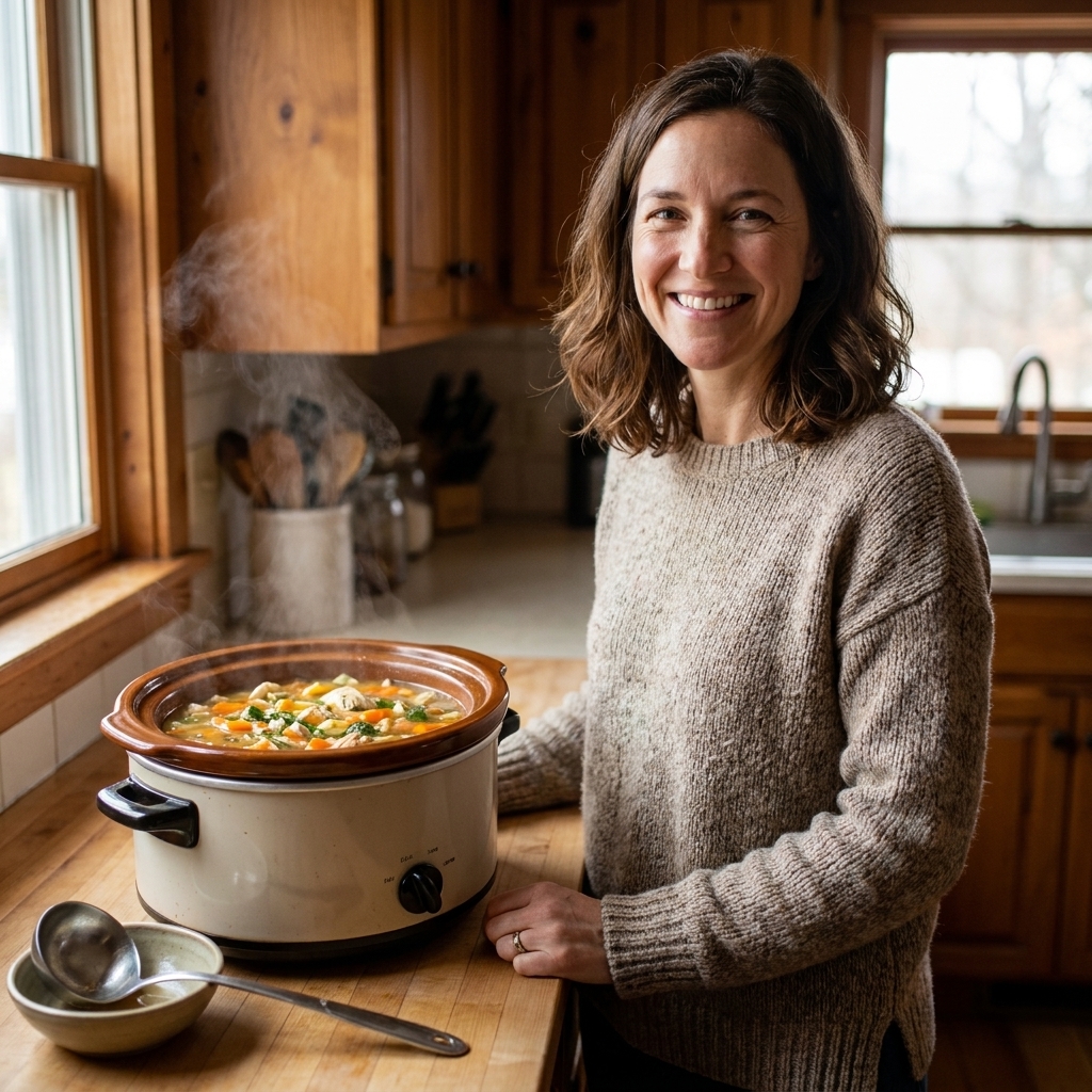 Convert Stovetop Soup to Slow Cooker