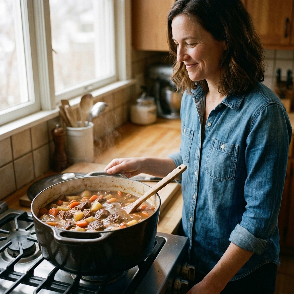Dutch Oven vs. Slow Cooker Stew Flavor