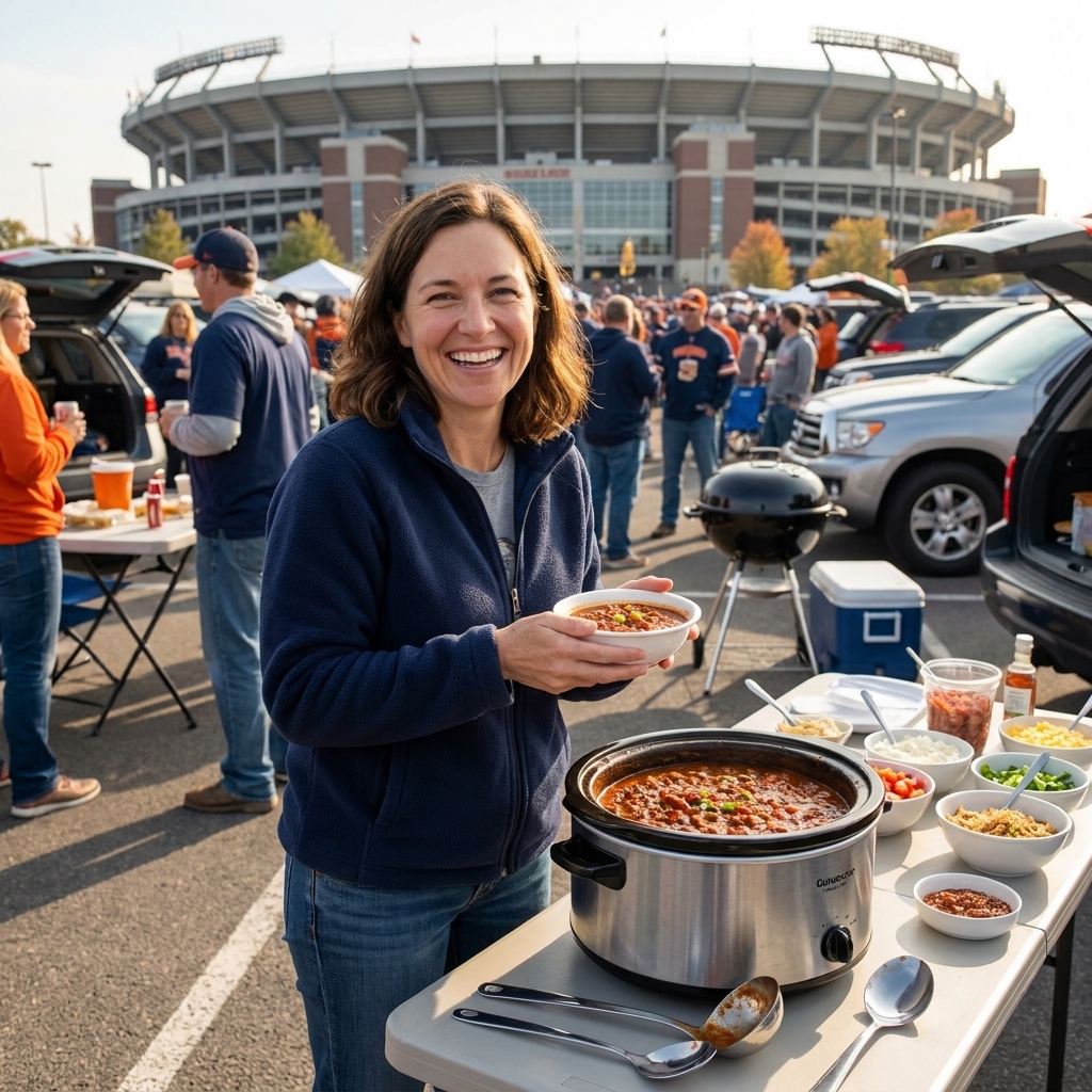 Big-Batch Tailgate Chilis