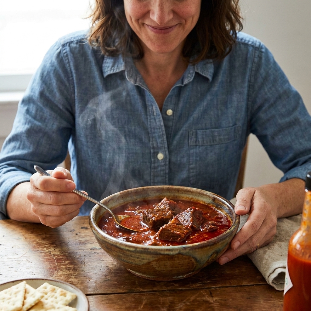 Authentic Texas Red Chili From Scratch