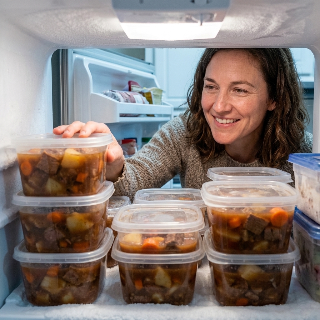 Freezing, Thawing, and Reheating Meat Stews and Chilis